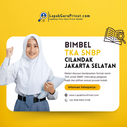 Bimbel TKA di Cilandak, Jakarta Selatan