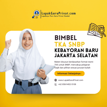 Bimbel TKA di Kebayoran Baru, Jakarta Selatan