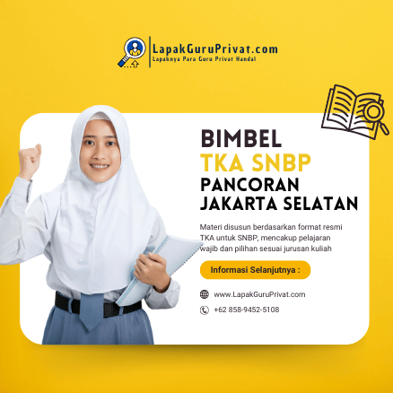 Bimbel TKA di Pancoran, Jakarta Selatan