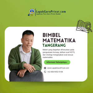 Yuk, Daftar Bimbel Matematika di Tangerang untuk SD, SMP, SMA di LapakGuruPrivat.com!
