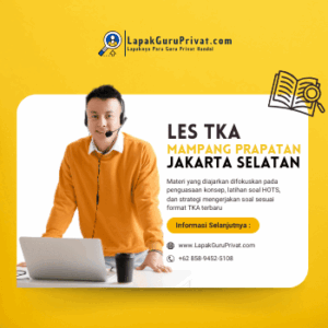 Les TKA di Mampang Prapatan, Jakarta Selatan
