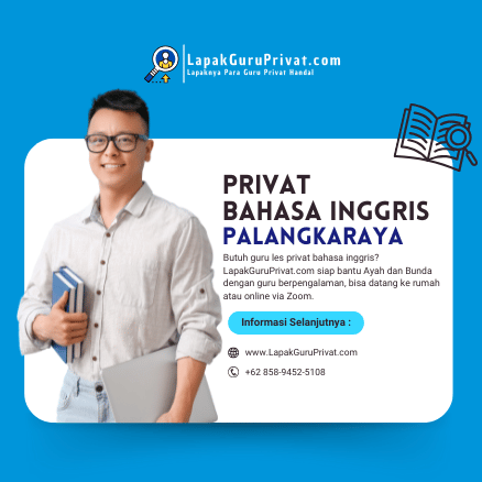 Guru Les Privat Bahasa Inggris di Palangkaraya
